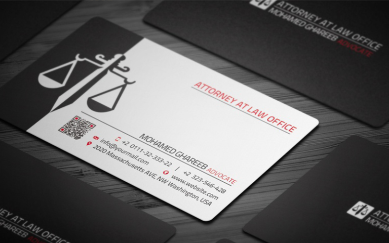 Business Cards For Front Runner Lawyers Brandcrowd Blog