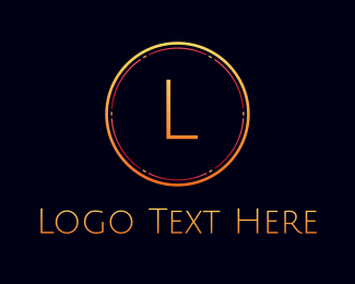 Elegant Text Circle Logo | BrandCrowd Logo Maker