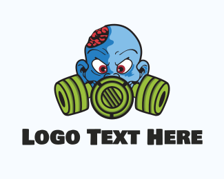 esports blue zombie esports clan logo design - fortnite clan logo generator