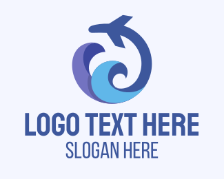 Sea Plane Logo