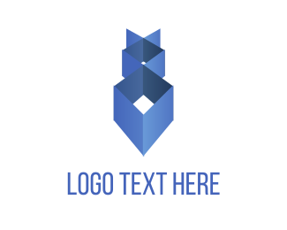 Blue Geometry Logo