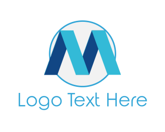 Logo Maker - Customize this "Blue Letter B" Logo Template Instantly