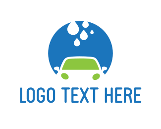 Download Free Logo Design Ideas Logo Design Car Wash Logo PSD Mockup Template