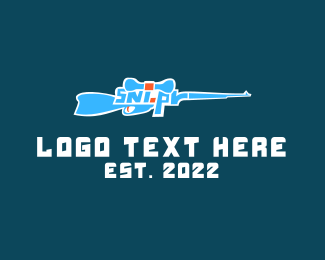 fortnite sniper rifle logo design - fortnite clan logo generator