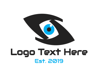Abstract Eye S Logo