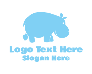 Blue Hippo Logo | BrandCrowd Logo Maker