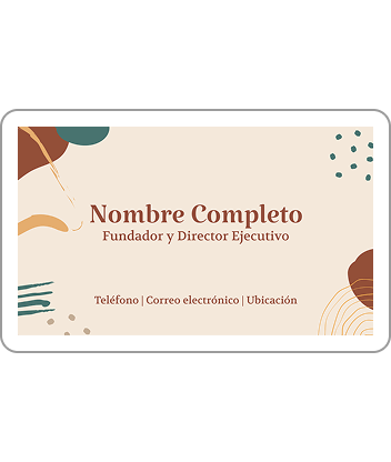 Tarjetas de visita