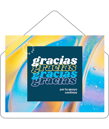 Tarjetas de agradecimiento