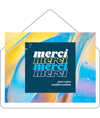 Cartes de remerciement