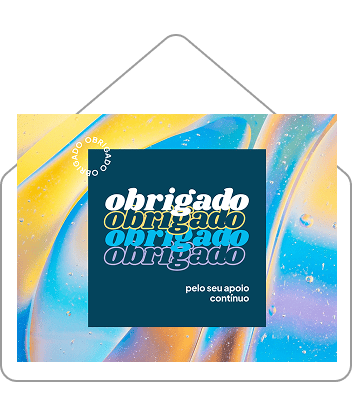 Cartões de agradecimento