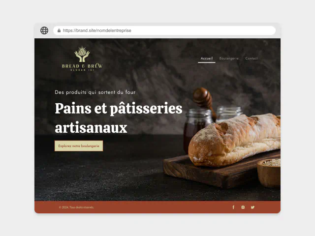 Générateur de sites Web IA