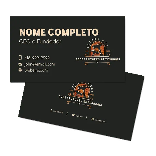 Cartes de visite IA