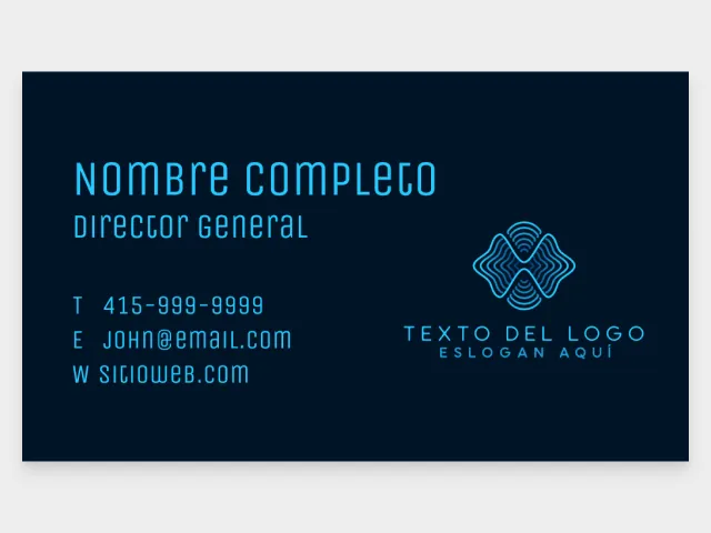Tarjetas de visita