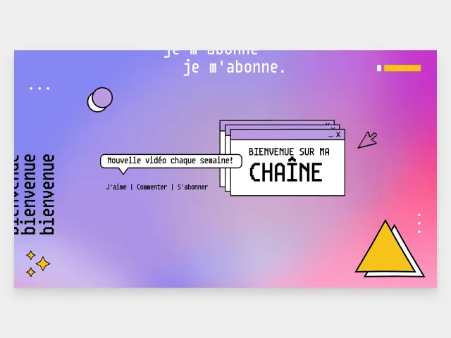 Bannières YouTube
