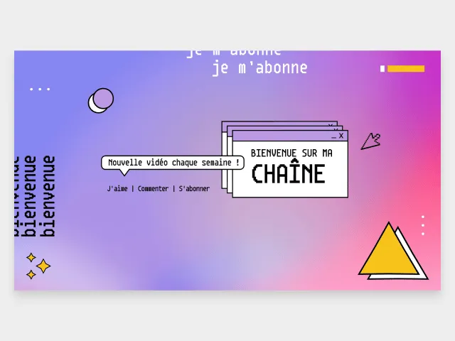 Bannières YouTube