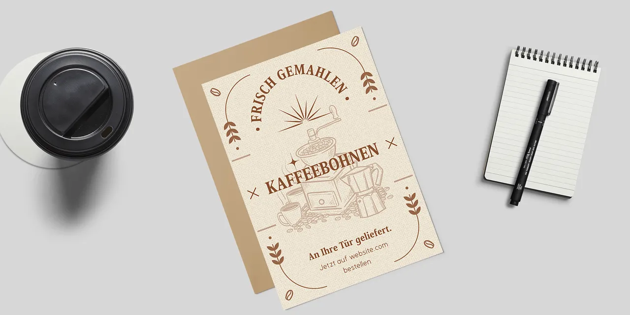 Beispiele für KI-Flyer-Designs