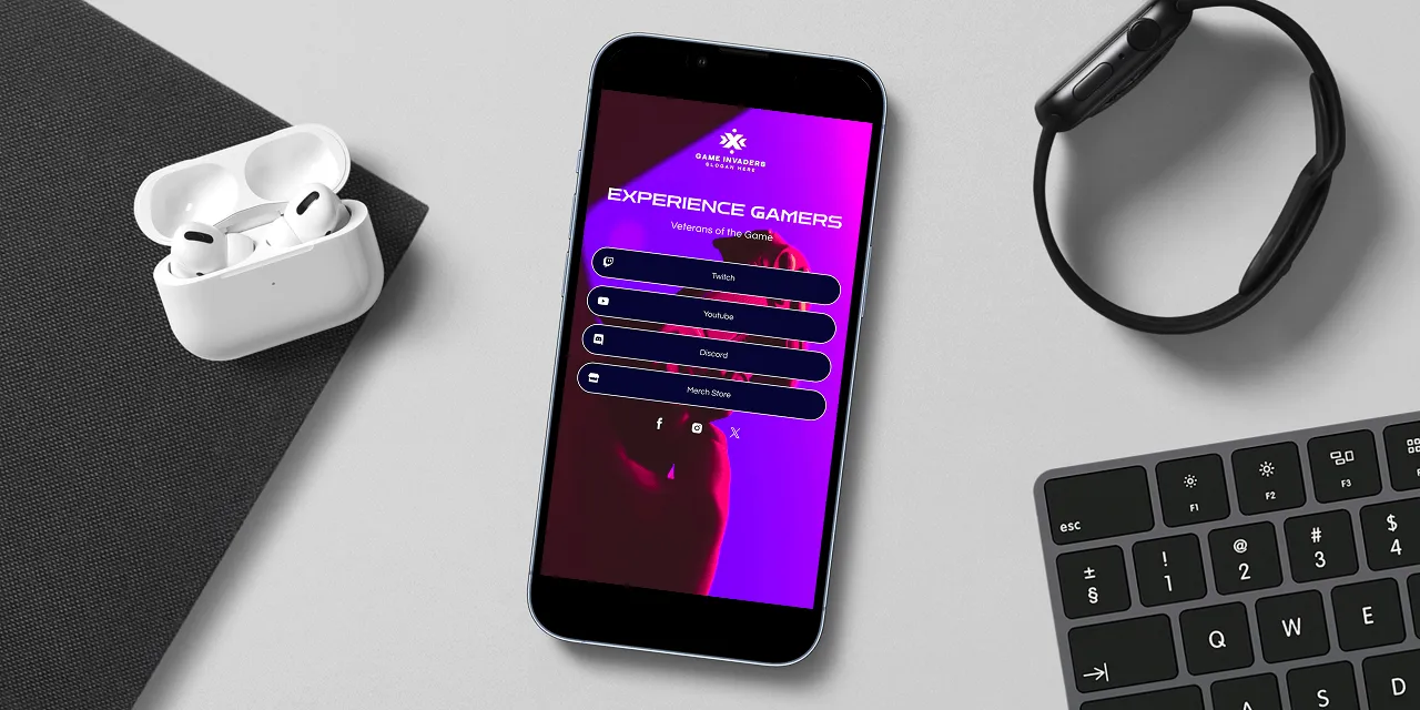 AI link in bio features illustration