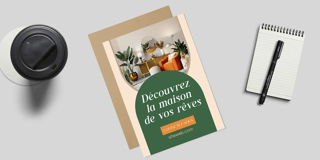 Exemples de designs d'affiches IA