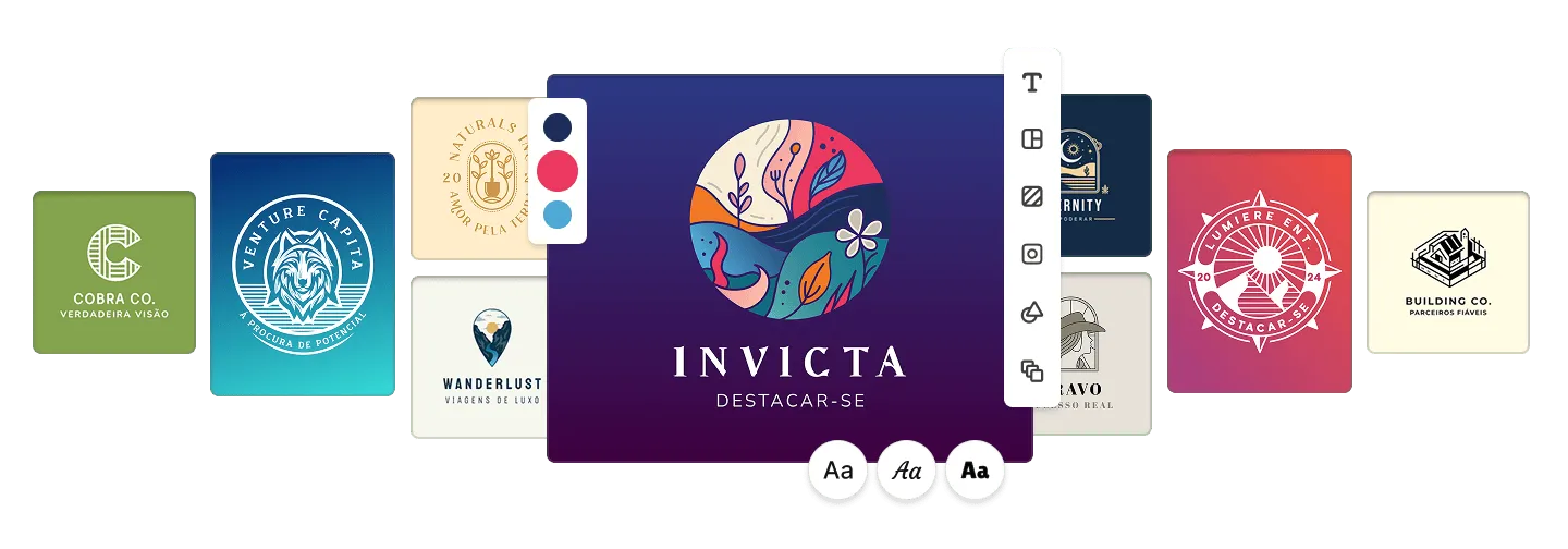 colagem de imagens de destaque