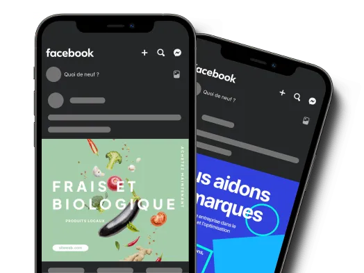 Publications Facebook par IA