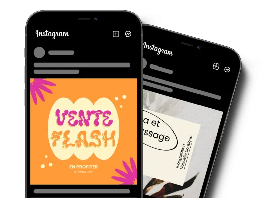 Publications Instagram par IA