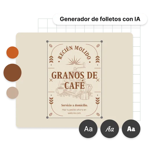 Herramientas de diseño de folletos con IA