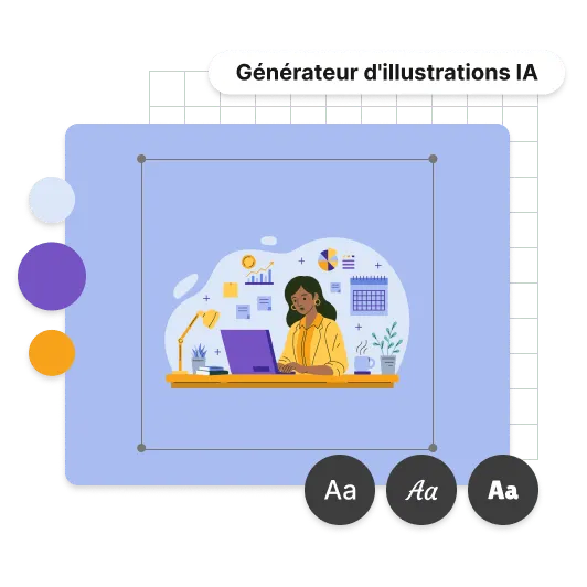 Personnalisez votre illustration générée par IA