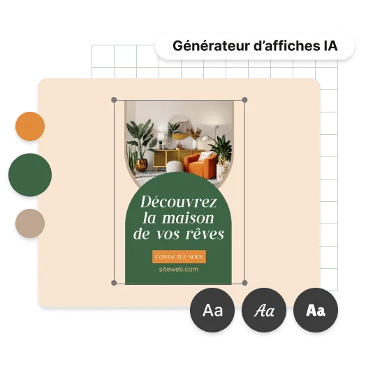 Personnalisez votre affiche générée par l’IA