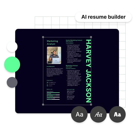 Customize your AI resume