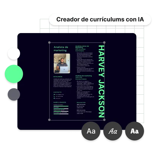 Personaliza tu currículum de IA