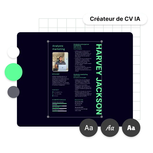 Personnalisez votre CV IA