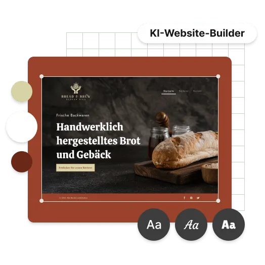 AI website builder tool preview