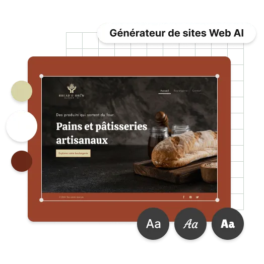 AI website builder tool preview