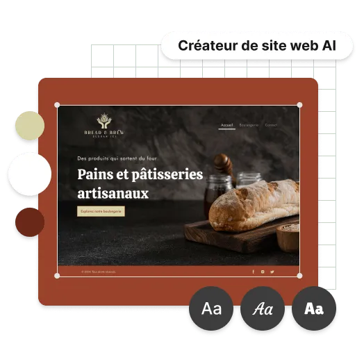 AI website builder tool preview