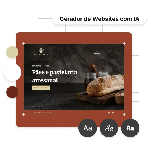 AI website builder tool preview
