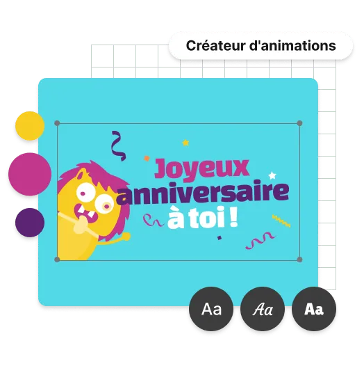 Personnalisez votre animation