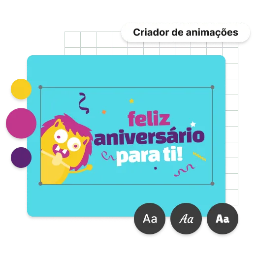 Personalize a sua animação