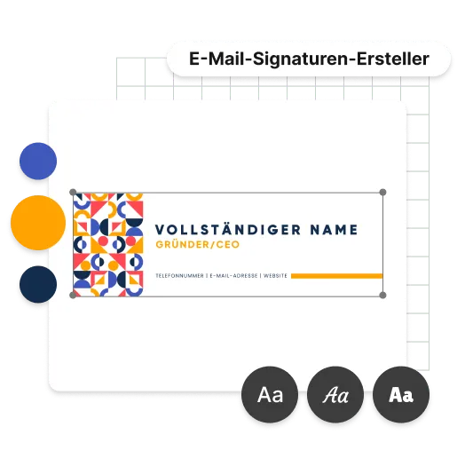 Passen Sie Ihre E-Mail-Signatur an