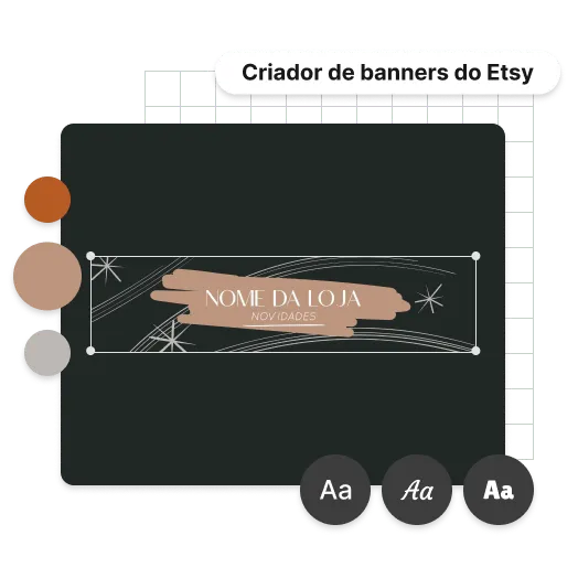 Personalize o seu banner do Etsy