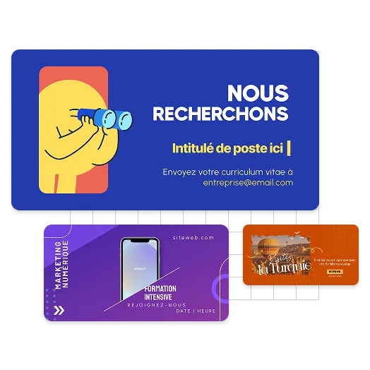 Exemples de publicités Facebook