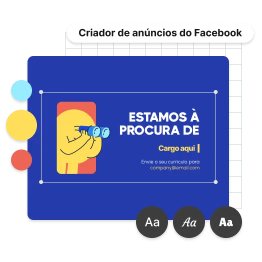 Personalize o seu anúncio do Facebook