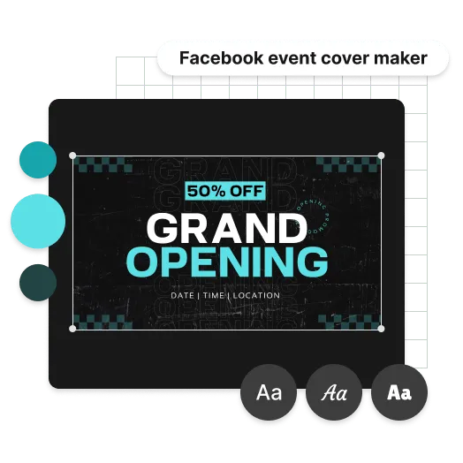 Customize your Facebook event cover