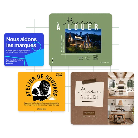 Exemples de publications Facebook