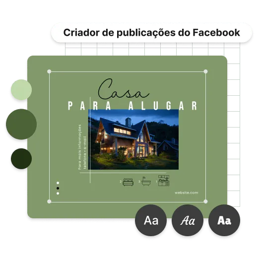 Personalize a sua publicação do Facebook