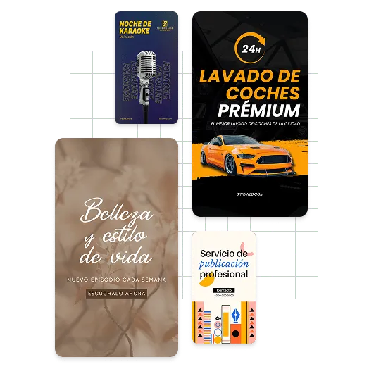 Ejemplos de historias para Facebook