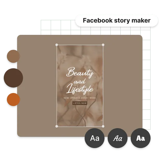 Customize your Facebook story