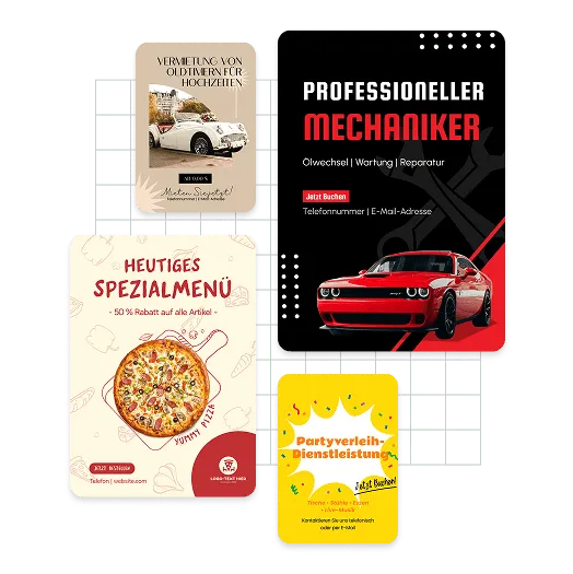 Flyer-Beispiele