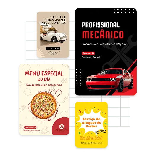 Exemplos de folheto