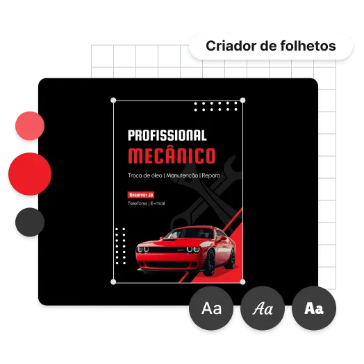 Personalize o seu folheto