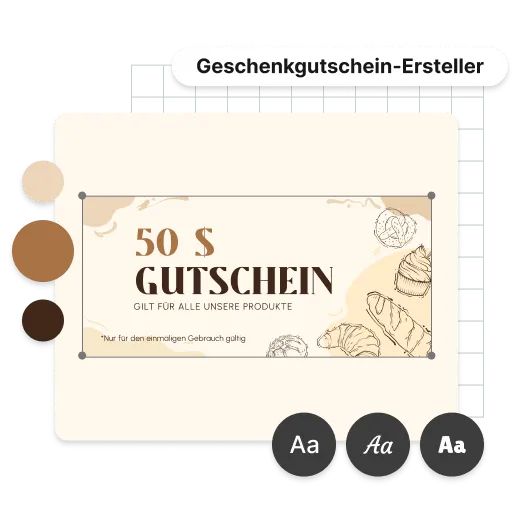 Personalisieren Sie Ihren Geschenkgutschein